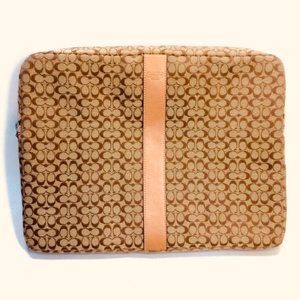 Coach Signature  Tablet Laptop Zip Case